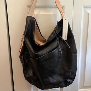 NWT Christopher Kon Leather Shoulder/Tote Bag